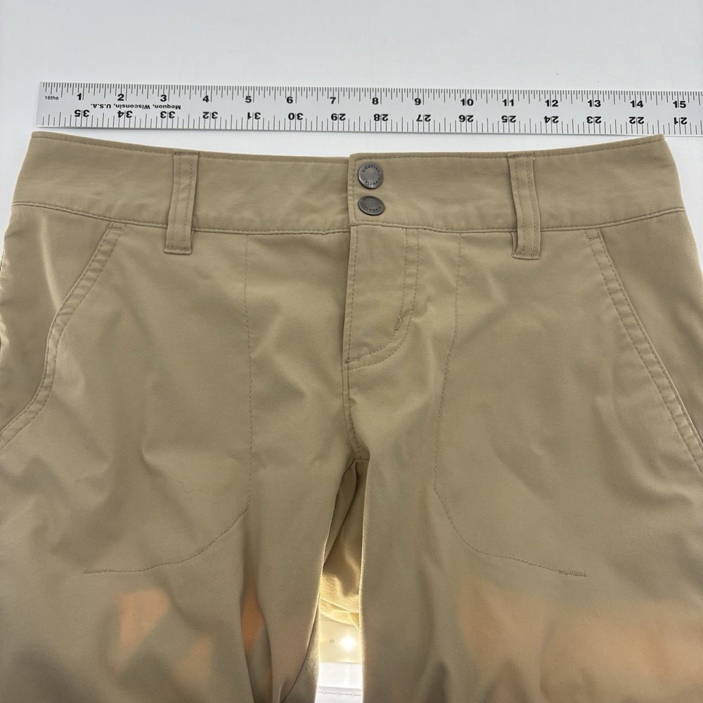 Columbia Omni-Shield Convertible Pants Beige Utility Tech Stretch Women 2 - Picture 3 of 10